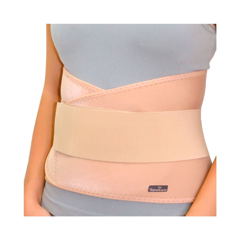 Faixa Abdominal Bege C/Hastes Flexivel 