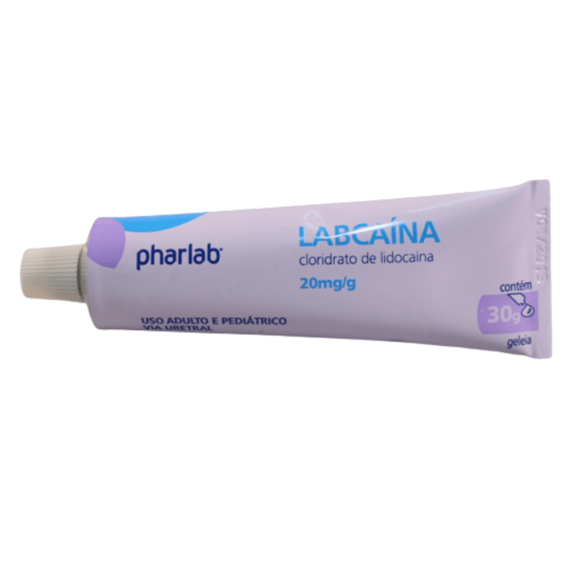 LIDOCAINA GELEIA 2% ESTERIL 20MG/G BISNAGA 30GR LABCAINA - PHARLAB