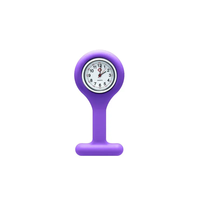 RELOGIO DE LAPELA ROXO - SUPERMEDY