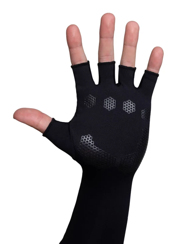 LUVA CURTA C/ PROTETOR SOLAR ALUX TAM P COR PRETO