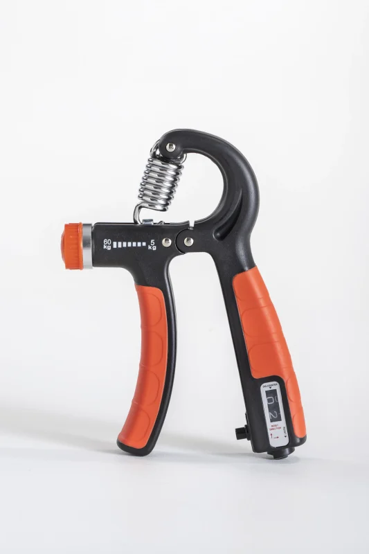 HAND GRIP COM AJUSTE DE INTENS E CONTAG DE REPETICOES ALUX