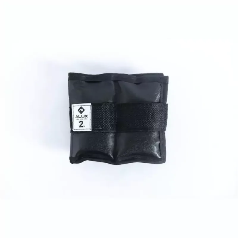 CANELEIRA 2KG TORNOZELEIRA ACADEM EMBORRACHADA ALUX PRETO
