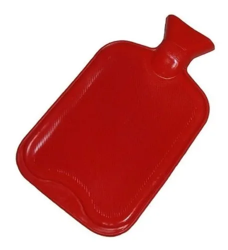 BOLSA TERMICA DE BORRACHA QUENTE/FRIA 2 L ALUX VERMELHO