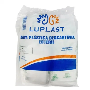 LUVA DESC. GINECOLOGICA UNT/100 - LUPLAST