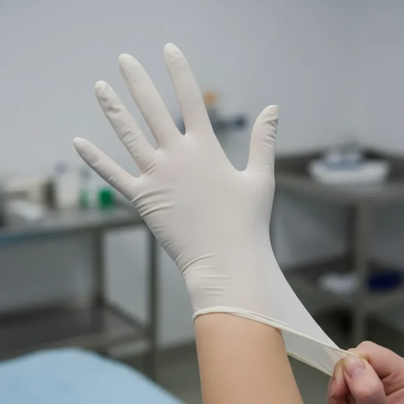 Luva Cirurgica Esteril de Latex Par 8.5 - Medix Brasil