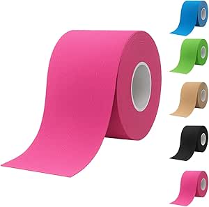 BANDAGEM ELASTICA FITA KNESIO PINK - SUPERMEDY