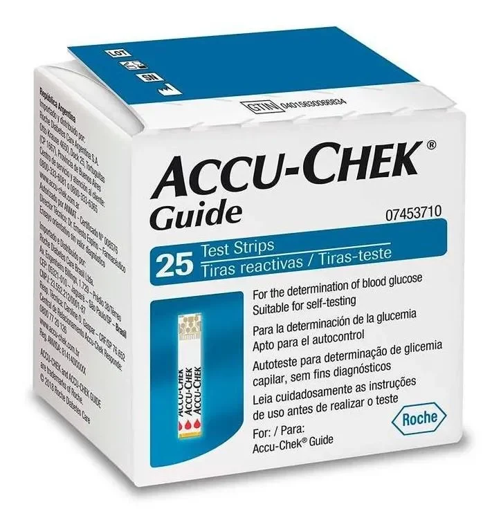 TIRAS ACCU-CHEK GUIDE 25 UN