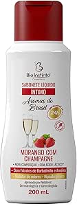 SABONETE INTIMO MORANGO C/ CHAMPAGNE 200ML