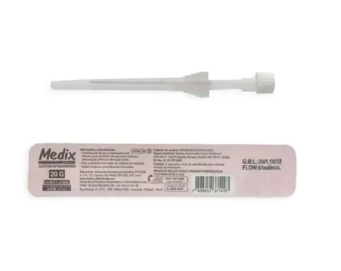 CATETER INTRAVENOSO 20G -MEDIX