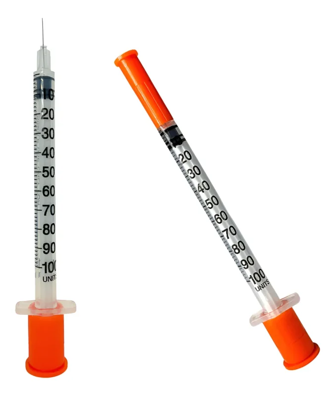 SERINGA INSULINA SAFETYGLIDE 8MM 50UI REF 329458-BLOTE:2308854 QTDE: 400 VALIDADE: 30/11/2027LOTE:3034441 QTDE: 100