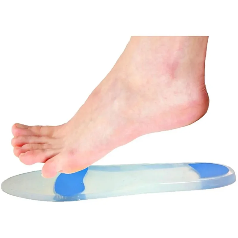 Palmilha Plana Silicone Azul Esporão Orthosilic 