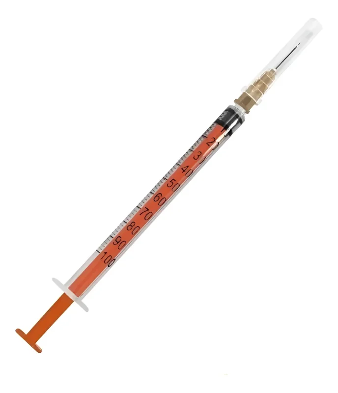 SERINGA DESC 1ML LS C/ AGULHA 13X0,45 - SR