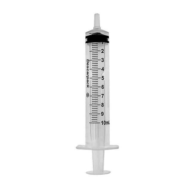SERINGA DESC 10 ML S/ AGULHA LS - DESCARPACK