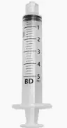 SERINGA DESC 5ML S/ AGULHA LL - BD