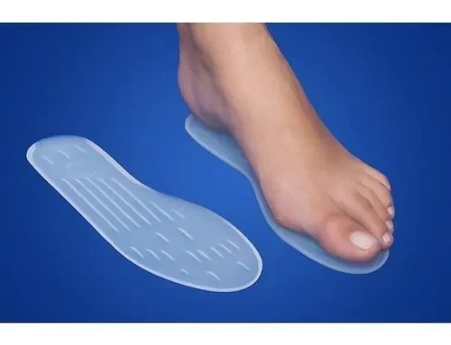 Palmilha Plana Silicone Lisa Orthosilic 