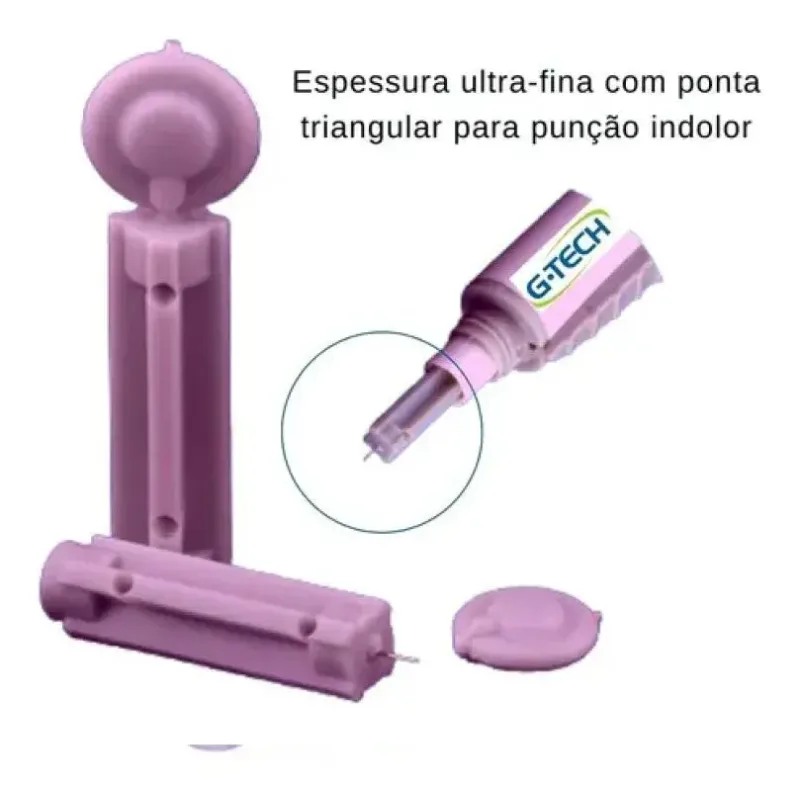 LANCETA PRA LANCETADOR 30G - G-TECH
