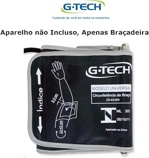 BRACADEIRA ADULTO PRA APRELHO DE PRESSAO - G-TECH