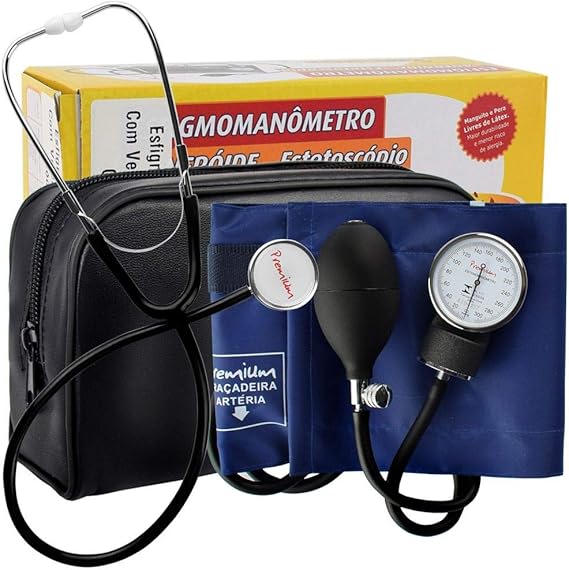 ESFIGMO COM BRACADEIRA EXTRA GRANDE NYLON FECHO - PREMIUM