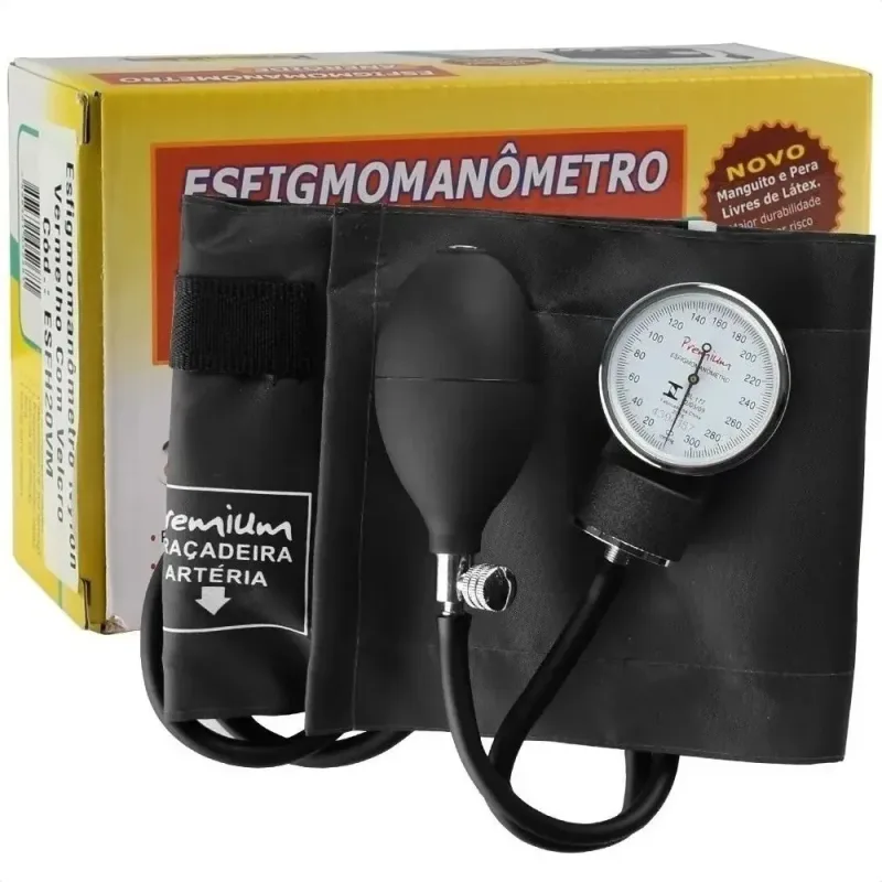 APRELHO PRESSAO NYLON VELCRO ADULTO PRETO - PREMIUM