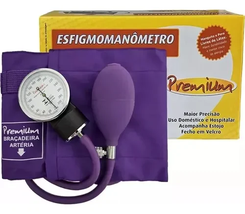 APRELHO PRESSAO NYLON VELCRO ADULTO LILAS - PREMIUM