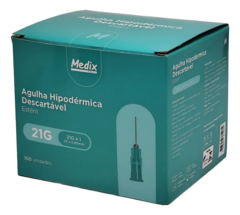 AGULHA DESC 25X8 - MEDIX