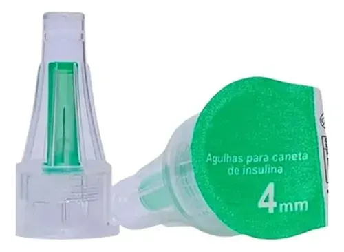 AGULHA PRA CANETA 4 MM X 0, 23 MM 32G - MEDIX