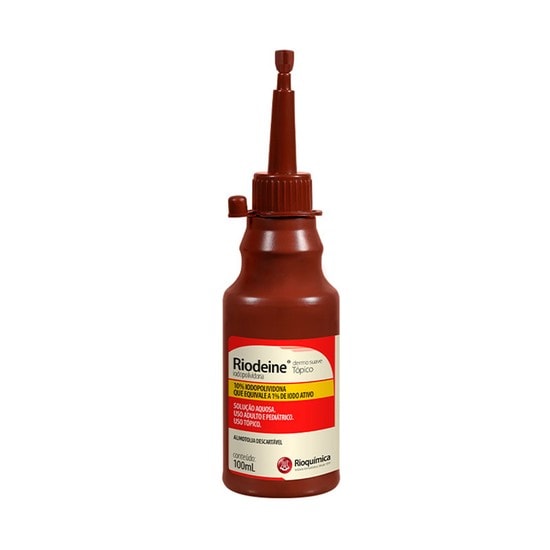 PVPI SOL TOPICA 100ML (RIODEINE) - RIOQUIMICA