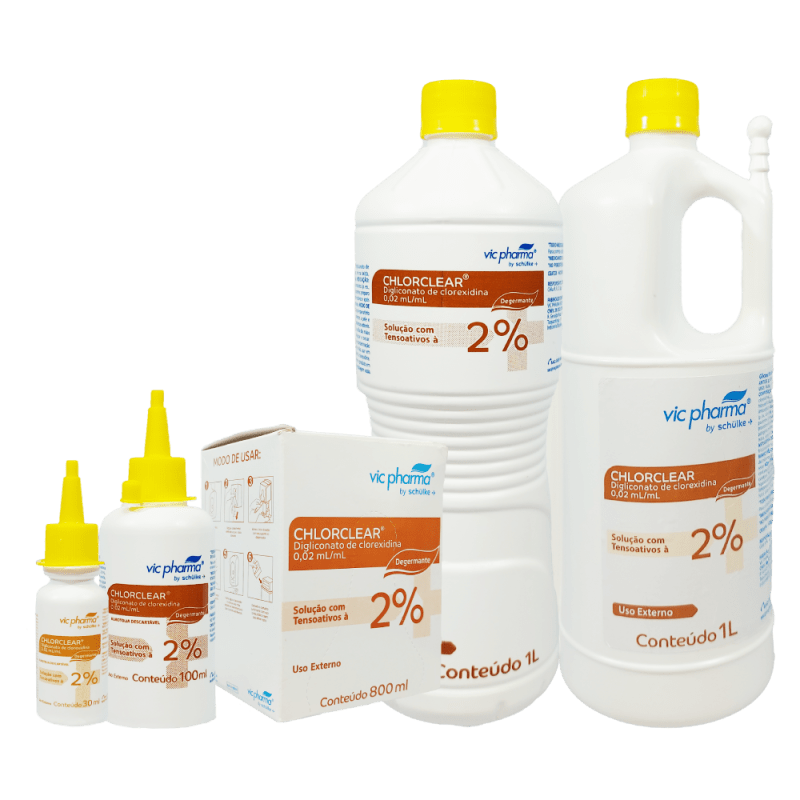 CLOREXIDINA 2% SOLUCAO DEGERMANTE 1000ML - VIC PHARMA