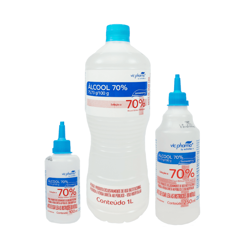 ALCOOL 70% 100 ML - VIC PHARMA