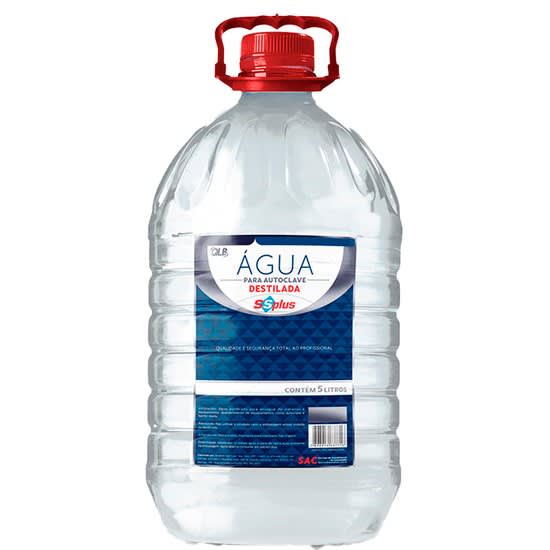 AGUA AUTOCLAVE 5 LT - SS PLUS