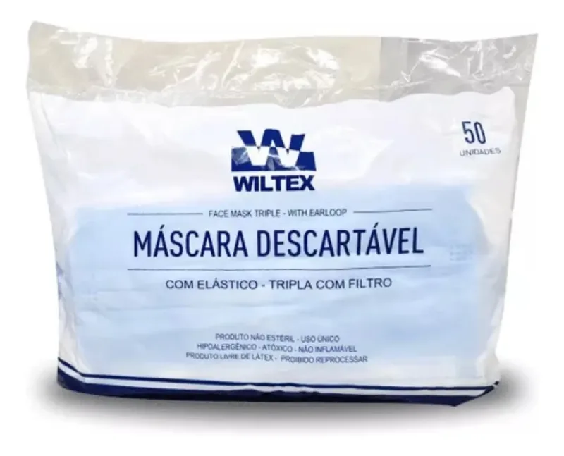 MASCARA DESC. TRIPLA C/ ELASTICO - WILTEX