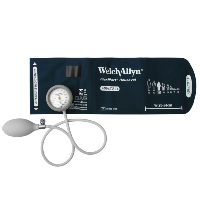 KIT AP de pressão Durashock DS44-BR + Braçadeiras 9, 10, 11 e 12 - Welch Allyn