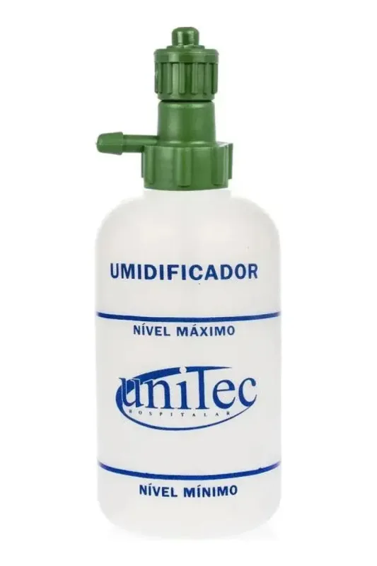 Frasco Umidificador para Oxigênio