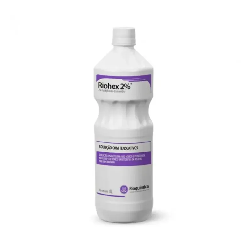 CLOREXIDINA 2% DEGERMANTE 1000 ML - RIOQUIMICA