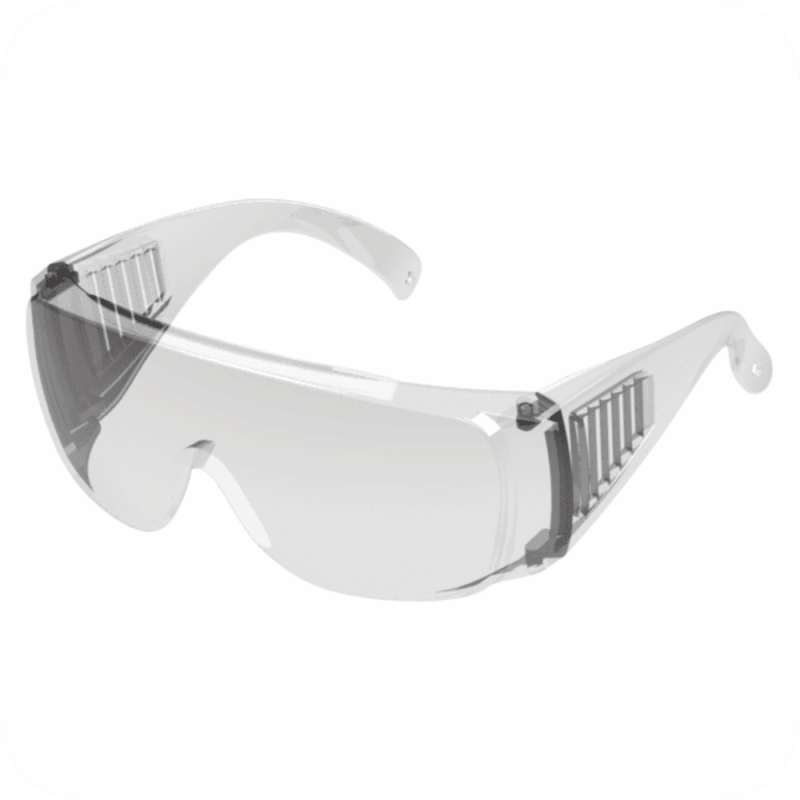 OCULOS DE PROTECAO C/ HASTE PRETA - VALEPLAST
