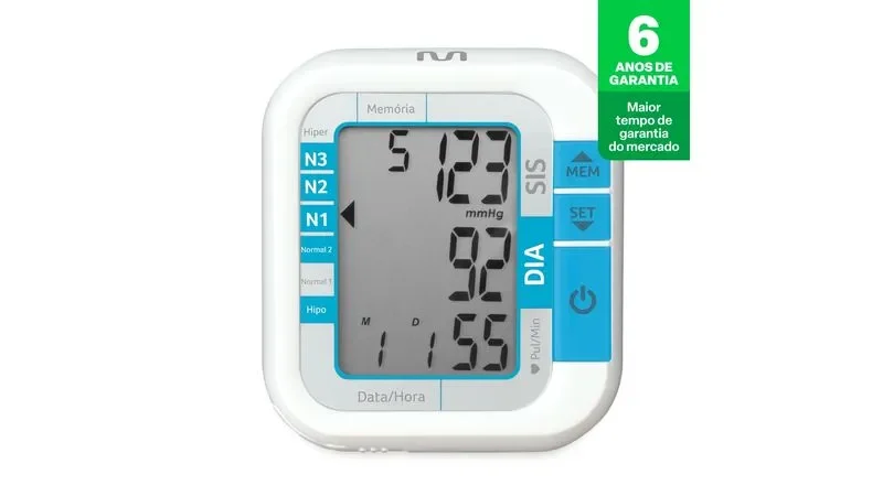 MONITOR DE PRESSAO ARTERIAL DE PULSO - MULTILASER