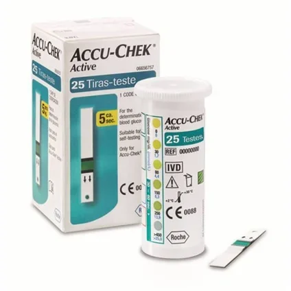 TIRAS ACCU-CHEK ACTIVE 25 UN