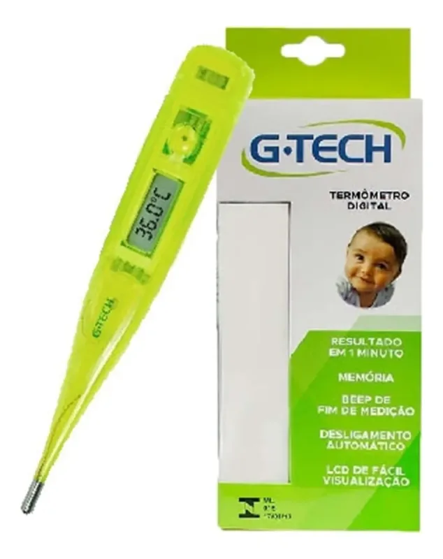 TERMOM CLINICO DIGITAL MODELO TH 150 VERDE C/S - GTECH