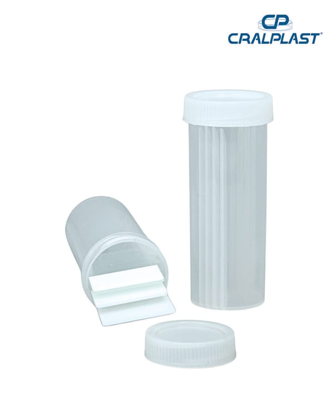 PORTA LAMINA PLASTICO TIPO FRASCO CAPACIDADE 03 LAMINAS - CRAL