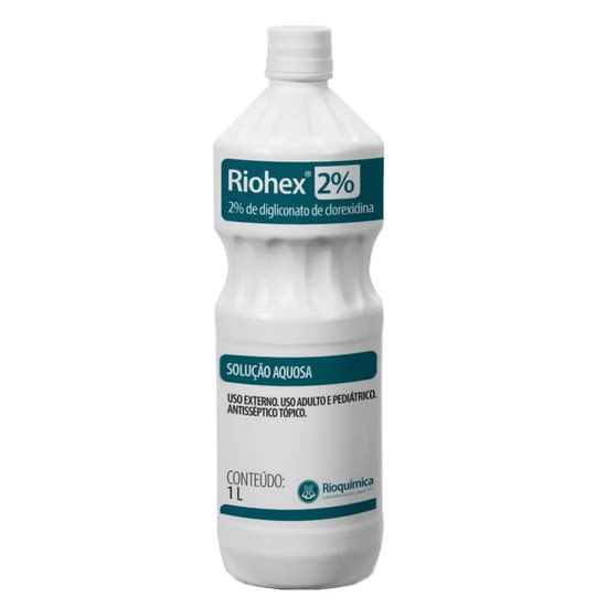 CLOREXIDINA 2% AQUOSA 1000 ML - RIOQUIMICA