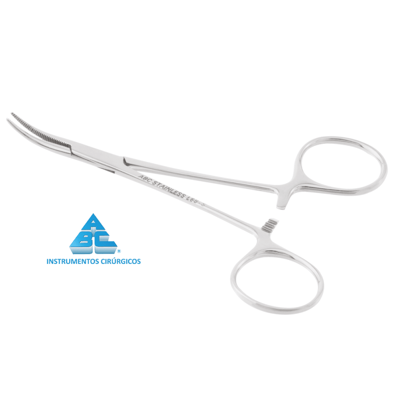 PINCA HALSTEAD MOSQUITO CURVA 10CM - ABC