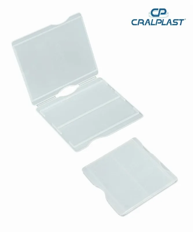 PORTA LAMINA PLASTICO TIPO ENVELOPE CAPACIDADE  02 LAMINAS
