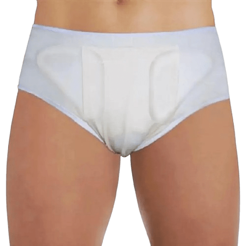 CUECA PARA HERNIA INGUINAL DUPLA G
