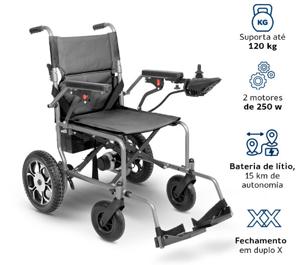 CADEIRA MOTORIZADA  LIGHT D750 - DELLAMED