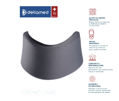 Colar Cervical Ortho Care  G - Dellamed
