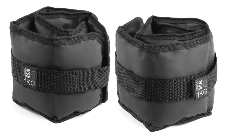 Caneleira  1 Kg Tornozeleira C/ Peso Treino
