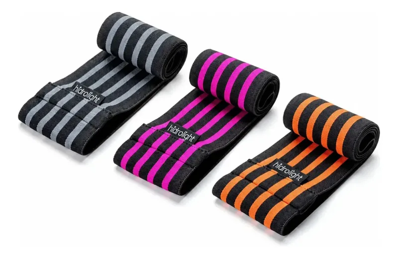 HIP BAND ELASTICO SUAVE KIT 3 PEÇAS FL63