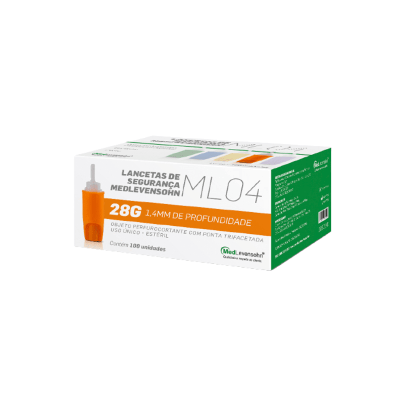 LANCETA SEGURANCA 28G C/100 - CRAL