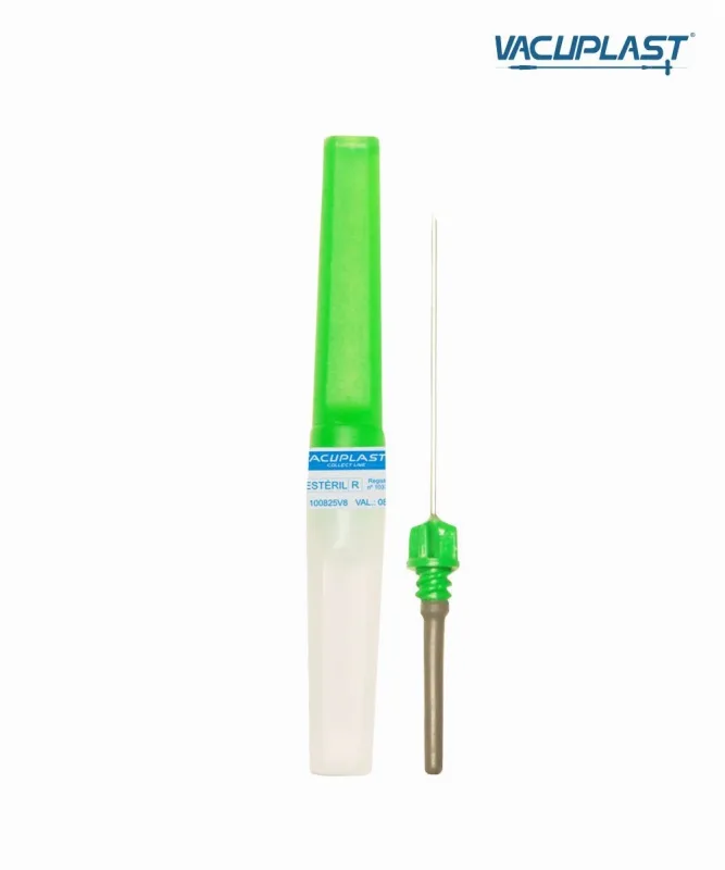 AGULHA DESC. 25X8 P/ COLETA SANGUE VACUO - CRAL