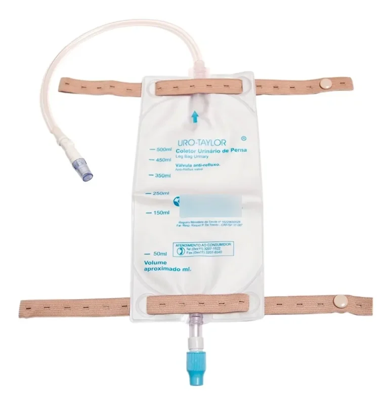BOLSA URINA DE PERNA 500ML S/EXTENSAO C/1-COLETOR DE URINA-TAYLOR